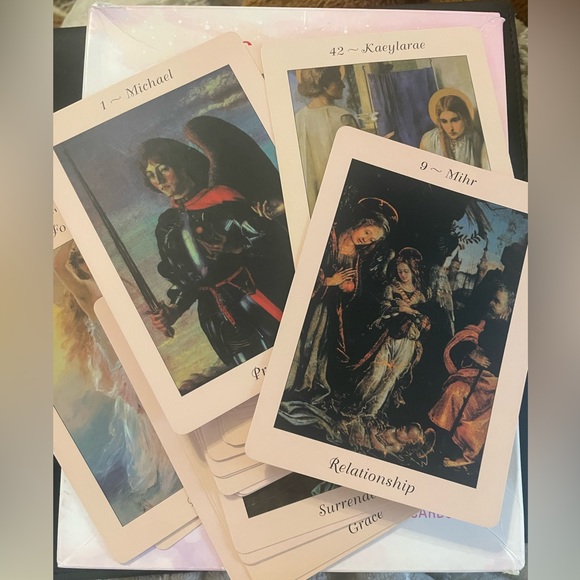 Kimberly Marooney Angel Blessings Oracle Cards of Sacred Guidance & Inspiration - Picture 3 of 13